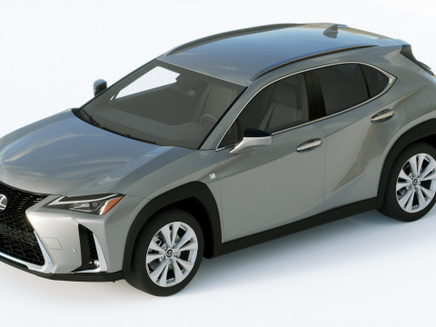 Lexus UX 2019 3D Model