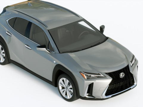 Lexus UX 2019 3D Model