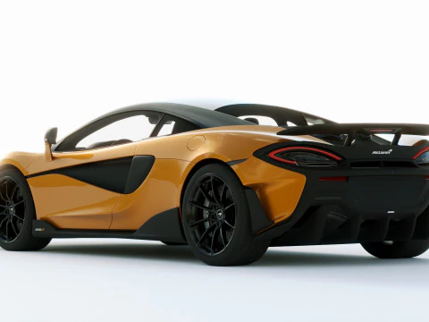Mclaren 600LT 2019 3D Model