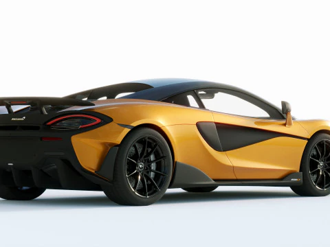 Mclaren 600LT 2019 3D Model