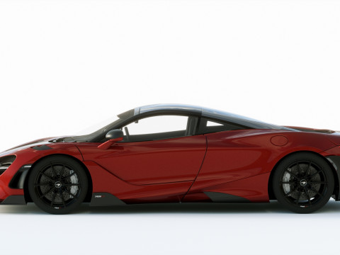 Mclaren 765LT 2021 3D Model