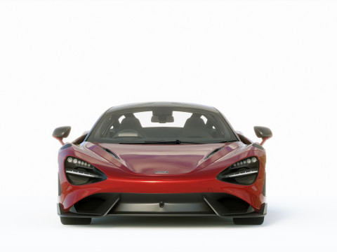 Mclaren 765LT 2021 3D Model