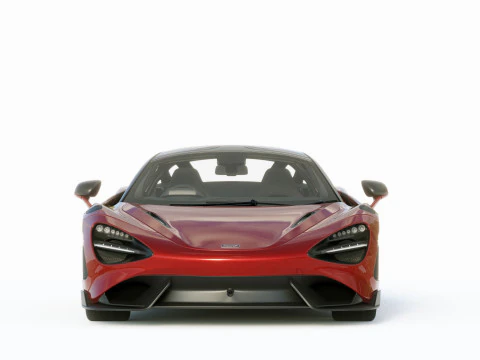 Mclaren 765LT 2021 3D Model