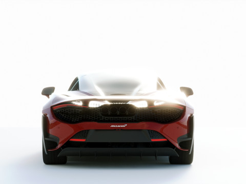 Mclaren 765LT 2021 3D Model