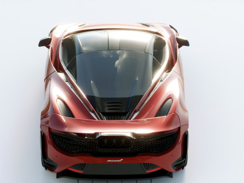 Mclaren 765LT 2021 3D Model