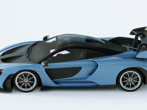Mclaren Senna 2019 3D Model