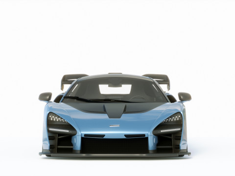 Mclaren Senna 2019 3D Model