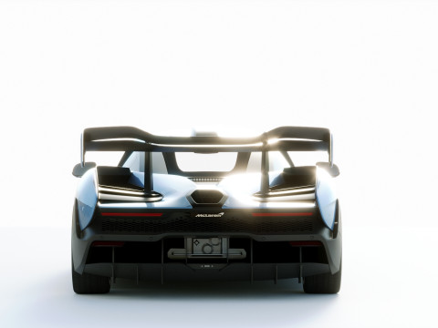 Mclaren Senna 2019 3D Model