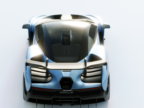 Mclaren Senna 2019 3D Model
