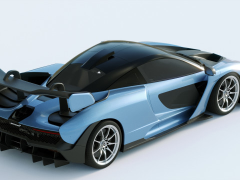 Mclaren Senna 2019 3D Model