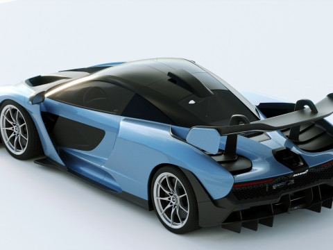 Mclaren Senna 2019 3D Model