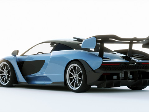 Mclaren Senna 2019 3D Model