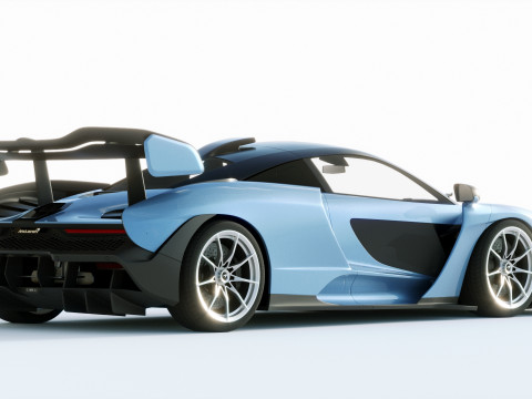Mclaren Senna 2019 3D Model