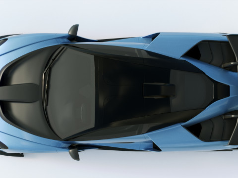 Mclaren Senna 2019 3D Model