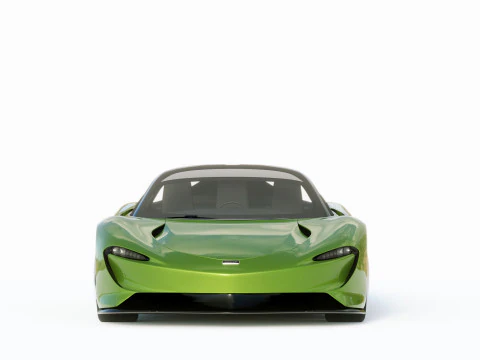 Mclaren Speedtail 2020 3D Model