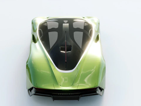 Mclaren Speedtail 2020 3D Model