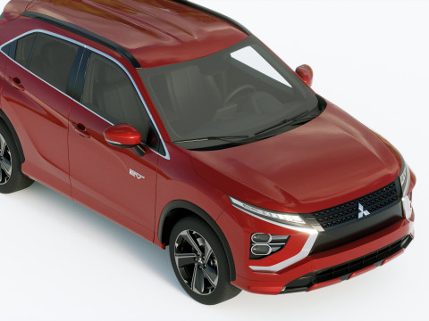 Mitsubishi Eclipse Cross 2022 3D Model
