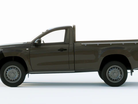 Mitsubishi L200 Regular Cab 2019 3D Model