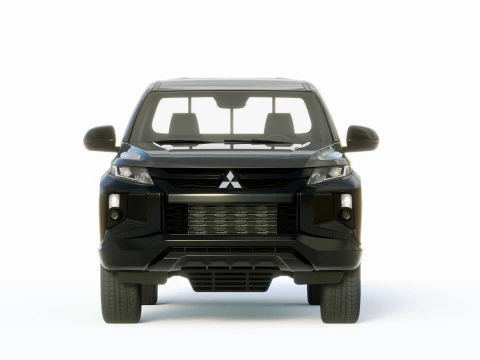 Mitsubishi L200 Regular Cab 2019 3D Model