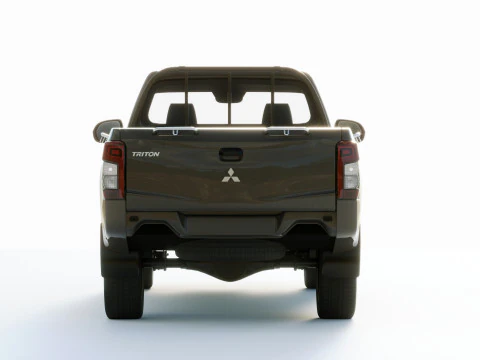 Mitsubishi L200 Regular Cab 2019 3D Model