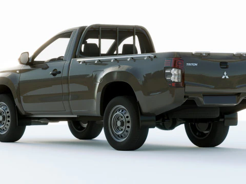 Mitsubishi L200 Regular Cab 2019 3D Model