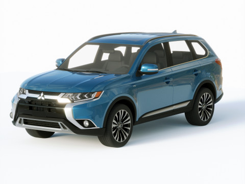Mitsubishi Outlander 2019 3D Model