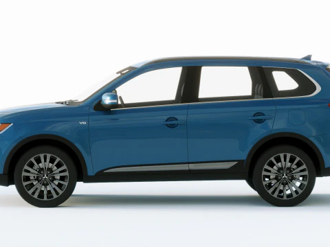 Mitsubishi Outlander 2019 3D Model