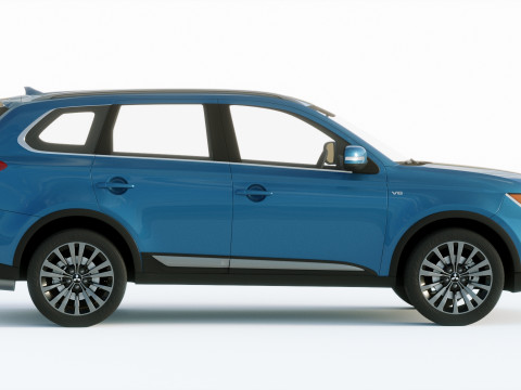 Mitsubishi Outlander 2019 3D Model