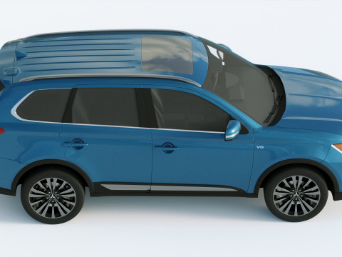 Mitsubishi Outlander 2019 3D Model