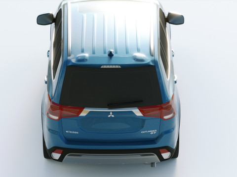 Mitsubishi Outlander 2019 3D Model