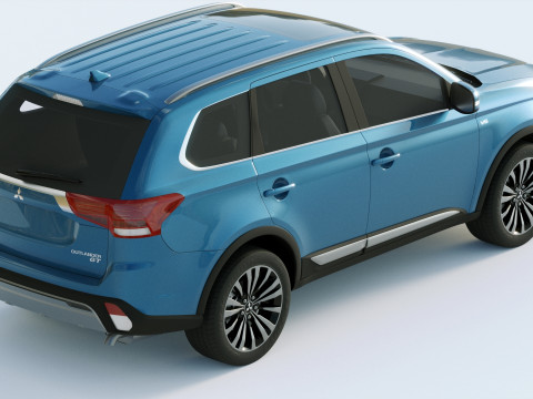 Mitsubishi Outlander 2019 3D Model