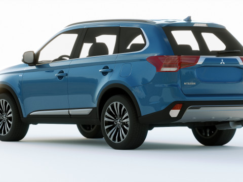 Mitsubishi Outlander 2019 3D Model