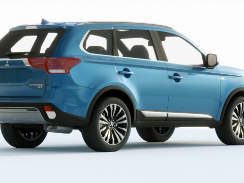 Mitsubishi Outlander 2019 3D Model