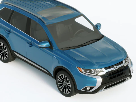 Mitsubishi Outlander 2019 3D Model