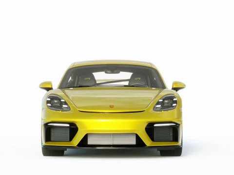 Porsche 718 Cayman GT4 2020 3D Model