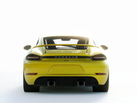 Porsche 718 Cayman GT4 2020 3D Model
