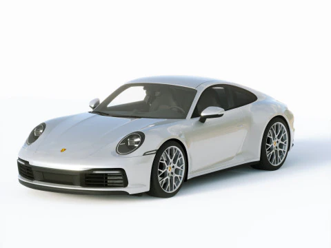 Porsche 911 Carrera 4S 2019 3D Model