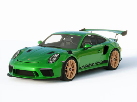 Porsche 911 GT3 RS 2019 3D Model