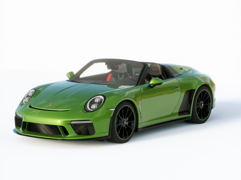 Porsche 911 Speedster 2019 3D Model