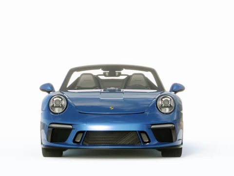 Porsche 911 Speedster 2019 Heritage 3D Model
