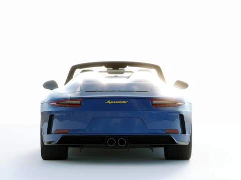 Porsche 911 Speedster 2019 Heritage 3D Model