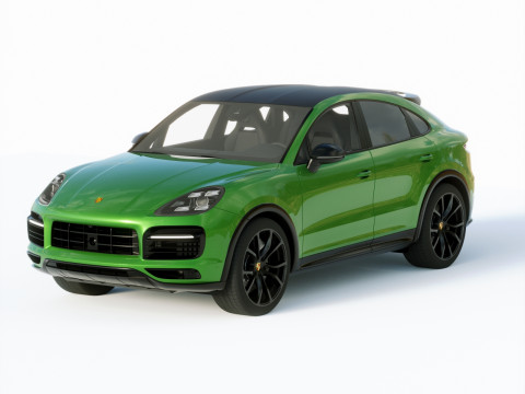 Porsche Cayenne Coupe 2020 3D Model
