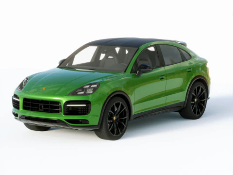 Porsche Cayenne Coupe 2020 3D Model