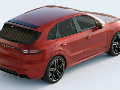 Porsche Cayenne GTS 2020 3D Model