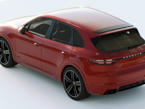 Porsche Cayenne GTS 2020 3D Model