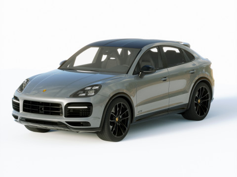 Porsche Cayenne GTS Coupe 2020 3D Model