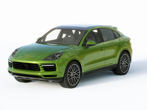 Porsche Cayenne S Coupe 2020 3D Model