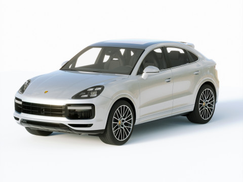 Porsche Cayenne Turbo Coupe 2020 3D Model