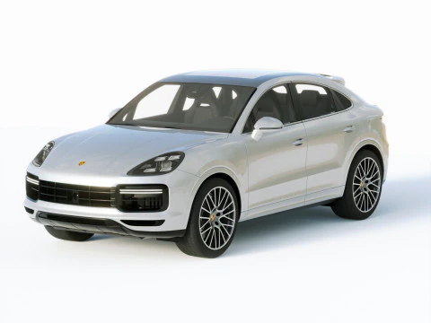 Porsche Cayenne Turbo Coupe 2020 3D Model