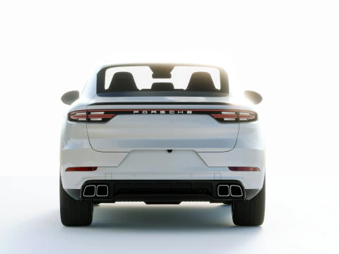 Porsche Cayenne Turbo Coupe 2020 3D Model